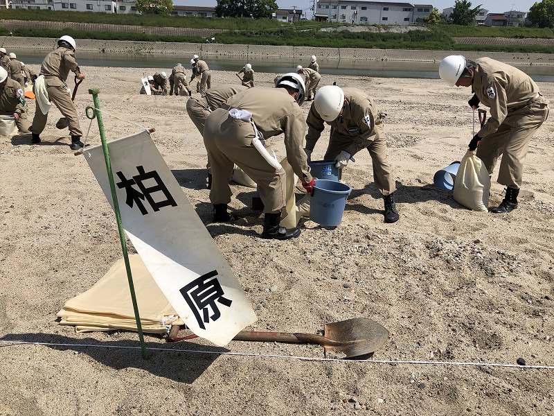 s 土のう造り